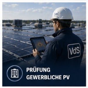Prüfung gewerbliche PV