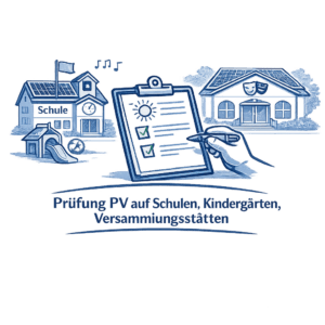Prüfung PV auf Schulen, Kindergärten, Versammlungsstätten