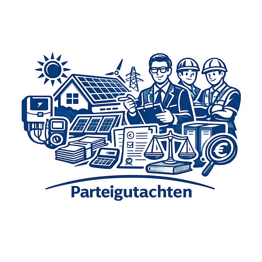 Parteigutachten (Anzahlung)